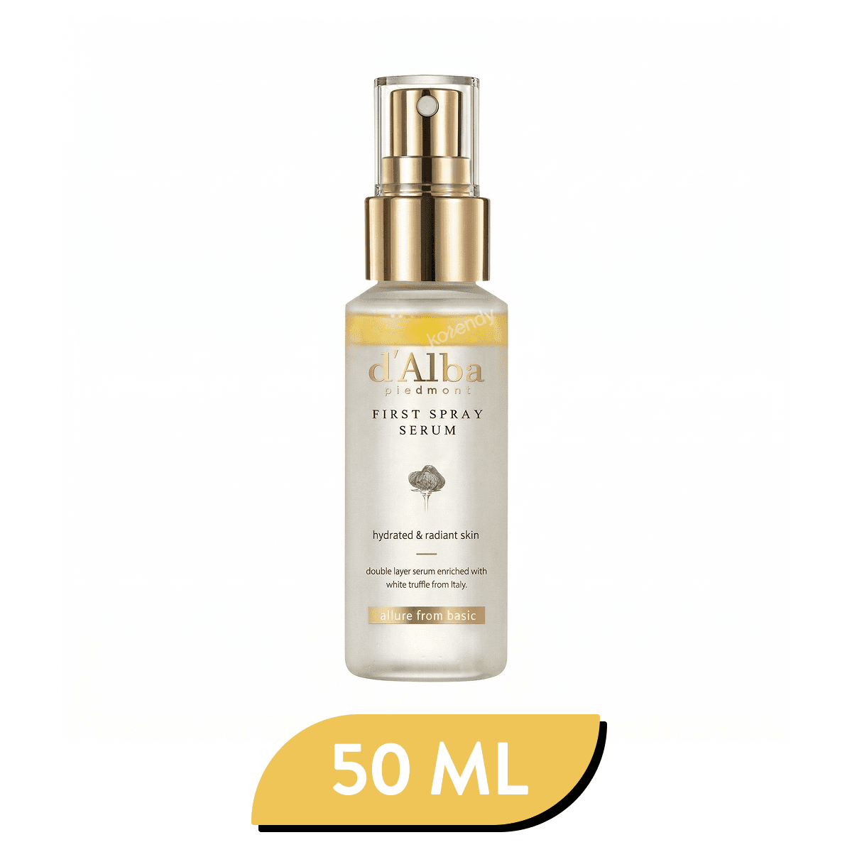 White Truffle First Spray Serum (Çok Fonksiyonlu Çift Fazlı Beyaz Trüf Mantarlı Işıltı Spreyi)