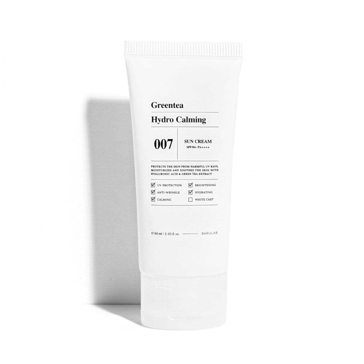GreenTea Hydro Calming Sun Cream (Yeşil Çaylı Kimyasal Filtreli Güneş Kremi) 60ml