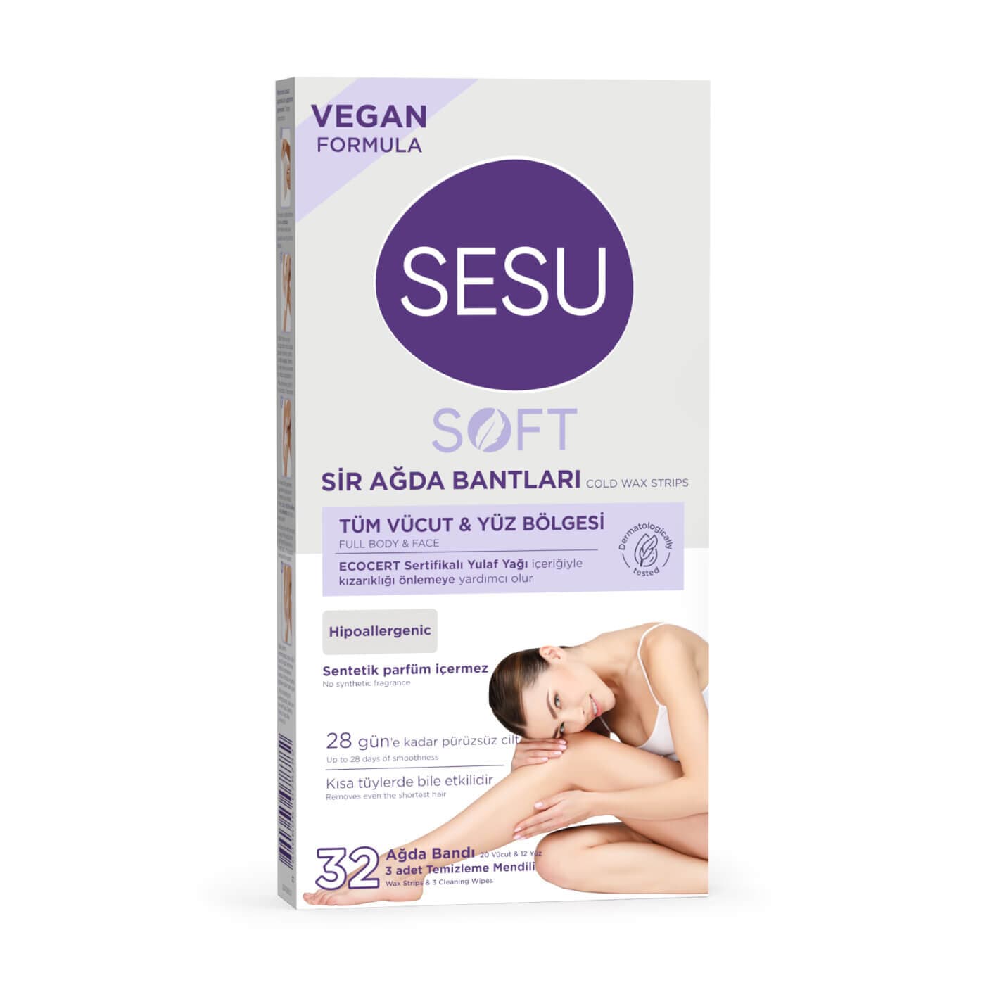 Sesu Sesu Soft Ağda Bandı 32'li