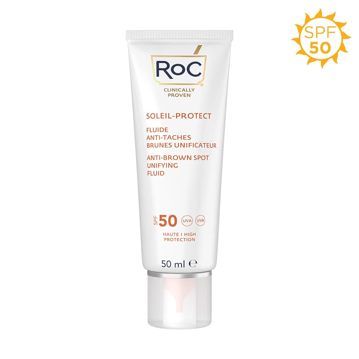 Roc RoC Leke Karşıtı Yüz Güneş Kremi SPF50+ 50 ml