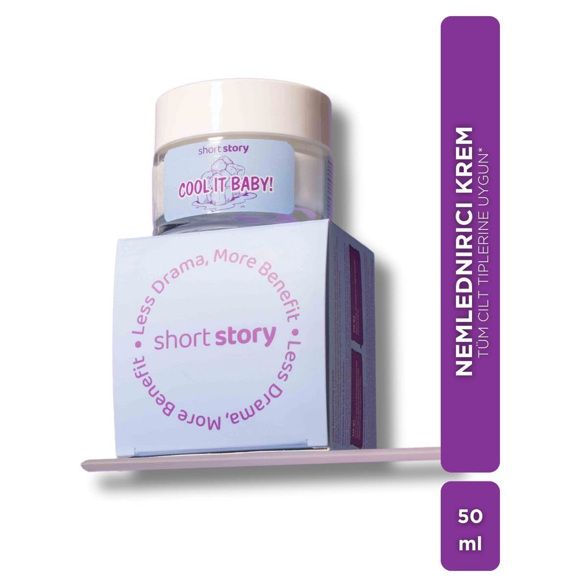 Short Story Short Story Cool It Baby! Günlük Nemlendirici Yüz Bakım Kremi 50 ml