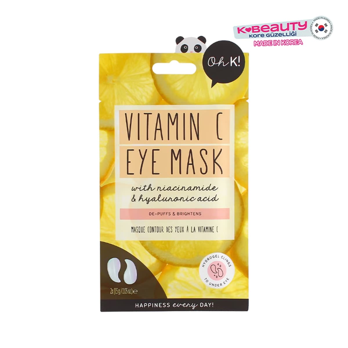 Oh K! Oh K! Vitamin C Göz Maskesi 2 Adet
